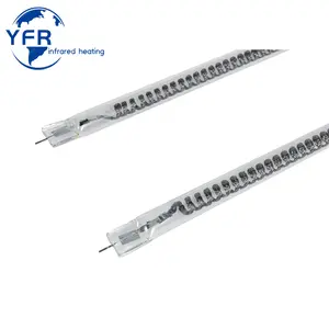 600mm 1500w Quartz Glass Carbon Fiber Medium Wave Infrared Lamp