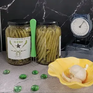 Texas Pike Pickles-Pickled Green Beans (1) 32oz