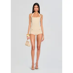 Fallyn Bandage Knit Romper