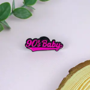90’s Retro Vintage Pins, 90’s Baby Badge Brooch, 1900s Brooch Pin, 90s Vibes Pins, Funny Brooches Pins for 90s Party Retro Accessories 016