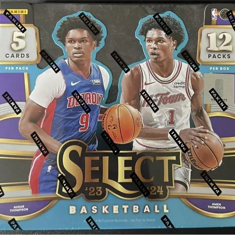 PANINI 2023-24 NBA Select Hobby Box - 12 Packs, 5 Cards Per Pack, Trading Card Collectibles, Hobby-Exclusive Parallels, Autographs & Memorabilia