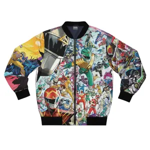 It's Morphing Time Power Rangers Bomber Jacket