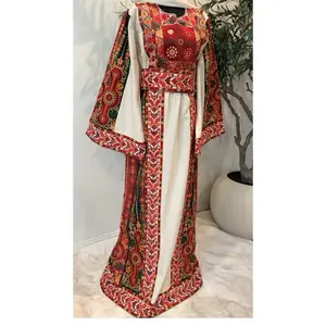 Beige Malaka Etameen Thobe