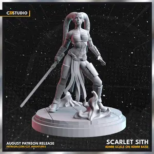 Darth Talon (40mm Scale on 40mm Base) | Shatterpoint Proxy | C27