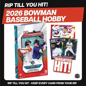 RIP TIL YOU HIT | 2026 Bowman Baseball Hobby | $199.95 | 1st Bowman Chase