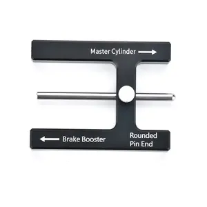 Brake Adjustment Tool — Brake Booster Pushrod Adjustment Tool & Master Cylinder Pushrod Length Measurement Sleeve — Compatible with Most Brake Boosters Featuring Adjustable Pins, Tool for Brake Systems