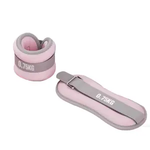 Adjustable unisex sports sandbags - wristbands and ankle bands, used for adding weight to hands and ankles, wrist weights, yoga, walking, aerobics, and dance practice; invisible sports sandbags