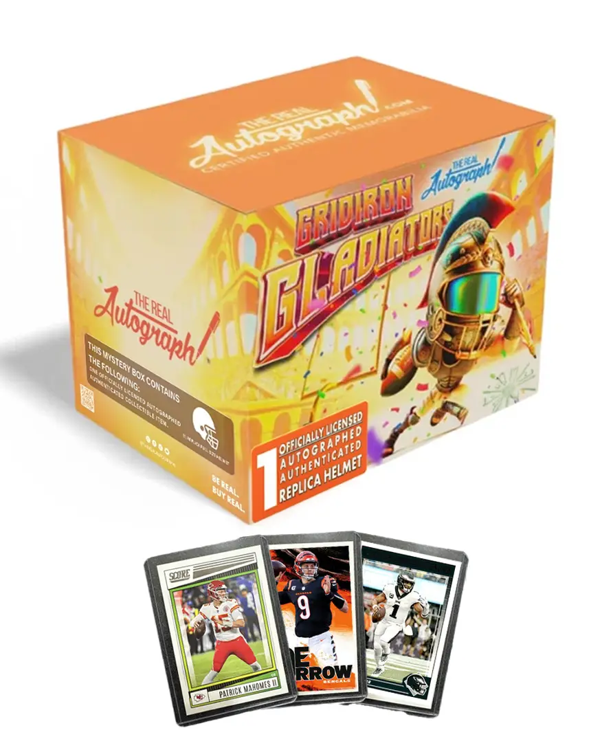 Pick Your Pair Signed Football Helmet TRA