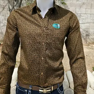 Long-sleeved buchon Menswear Top Shirt Man Long Sleeve