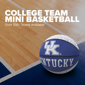 College Mini Size Rubber Basketball