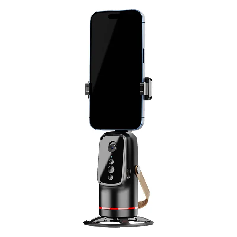 360° Face Tracking Stand, AI Auto Phone Holder Rechargeable
