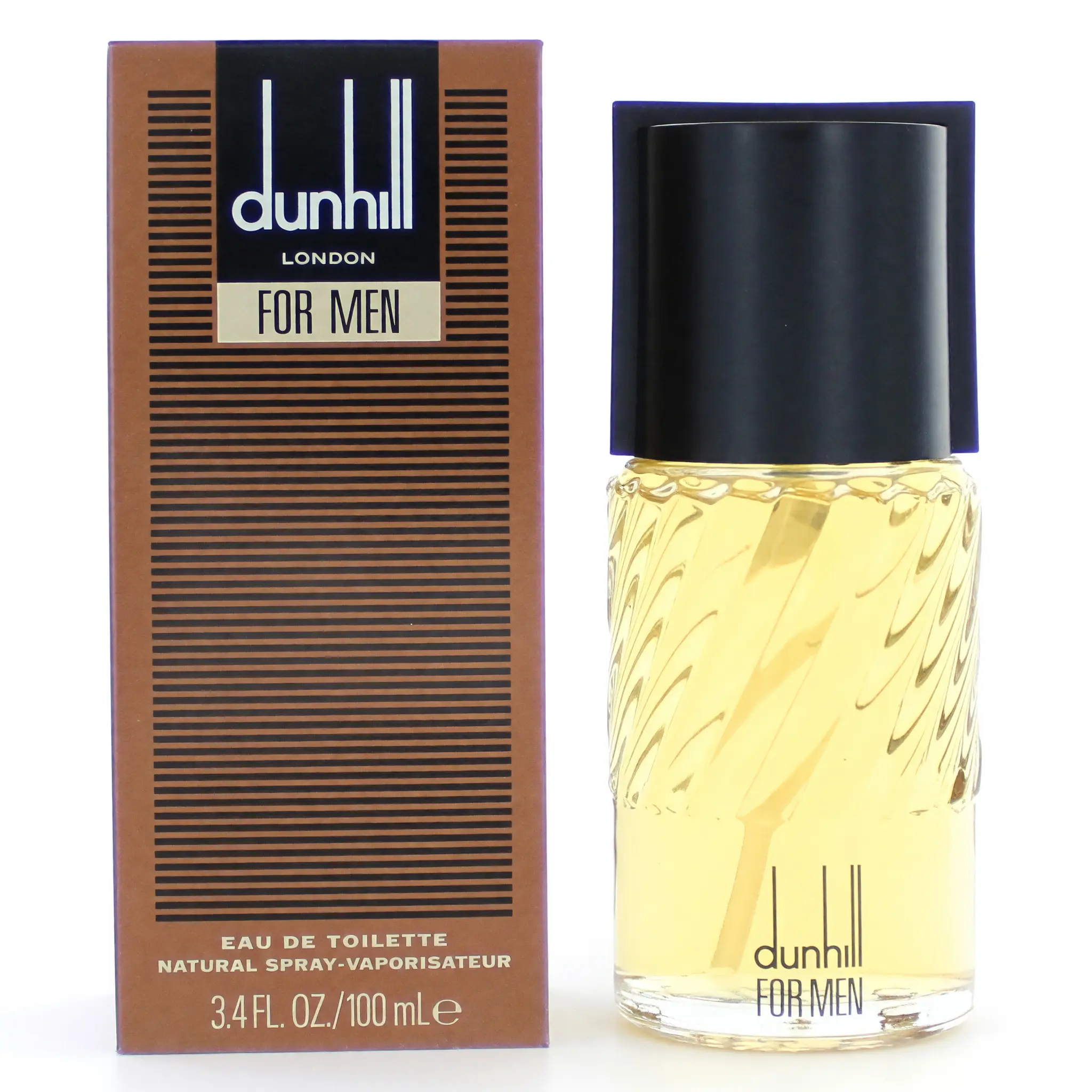 Dunhill For Men by Alfred Dunhill, 3.4 oz EDT Spray for Men, 3.4 Fl Oz, Woody Spicy, Spray Bottle, Aromatic Iris Men's Fragrance