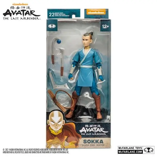 Avatar: The Last Airbender Figures - S02 - 7" Scale Sokka (Book One: Water) - Mcfarlane