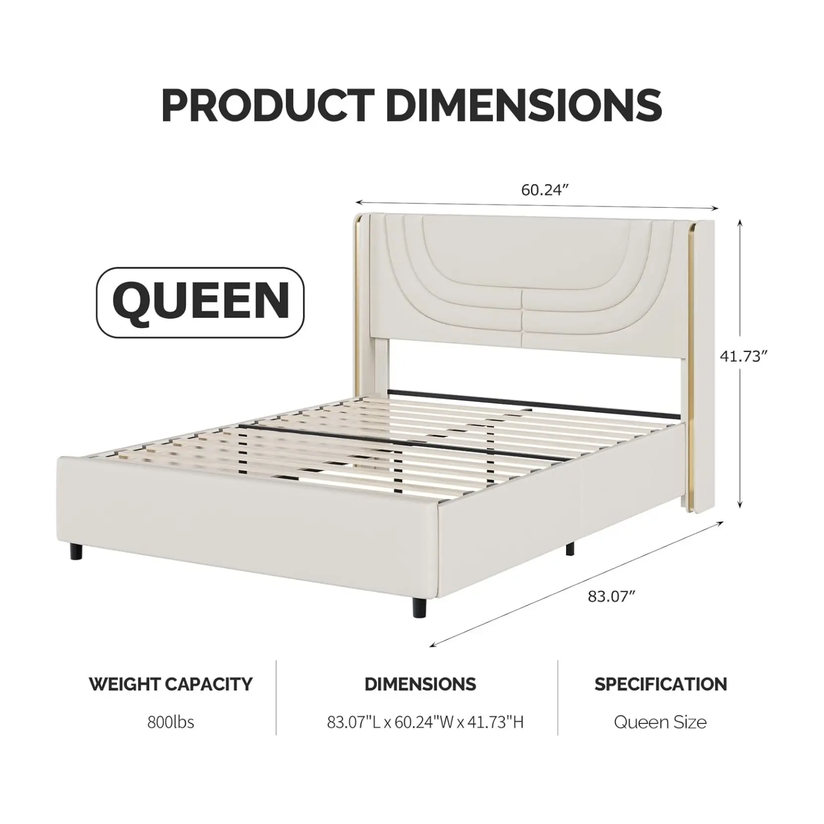 Queen Size Cream