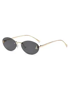Ellipse Sunglasses Trendy Sunglasses UV400 Sun glasses UV Blocking Men Women Classic Trendy Trendy Shades