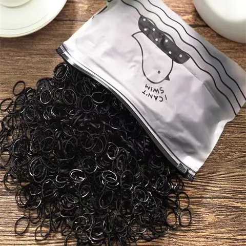 2000pcs High Elasticity Bulk Hair Ties, Strong Pull Not Break Easily, Casual Style Fashion Hair Accessories for All Seasons