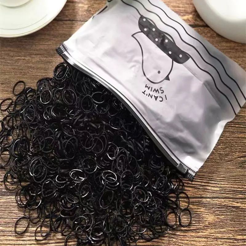 2000pcs High Elasticity Bulk Hair Ties, Strong Pull Not Break Easily, Casual Style Fashion Hair Accessories for All Seasons
