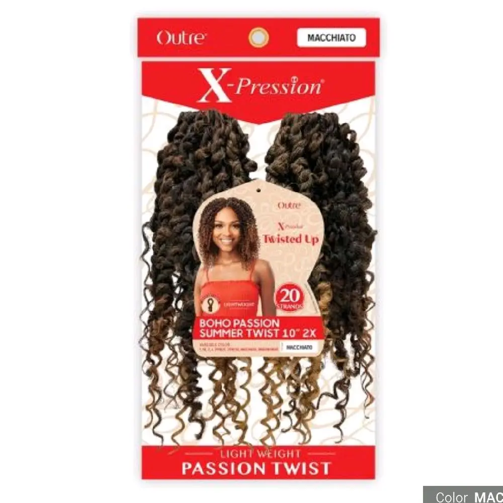 Outre Crochet Braids X-Pression Twisted Up 2X Boho Passion Summer Twist 10