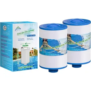 PWW50P3  Filter Replacement for Unicel 6CH-940, FC-0359, 817-0050, 25252, 03FIL1400, 1 1/2" SAE Thread Screw in Filter, 2 Pack