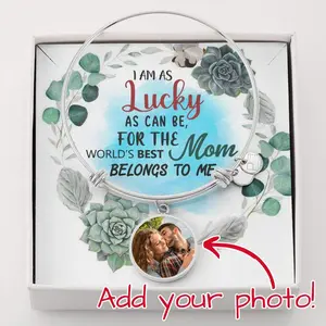 Custom Bangle Gift For Mom