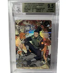 Naruto Kayou- Shikamaru Nara MR BGS Graded Gem Mint 9.5 -Perfect for Collectors