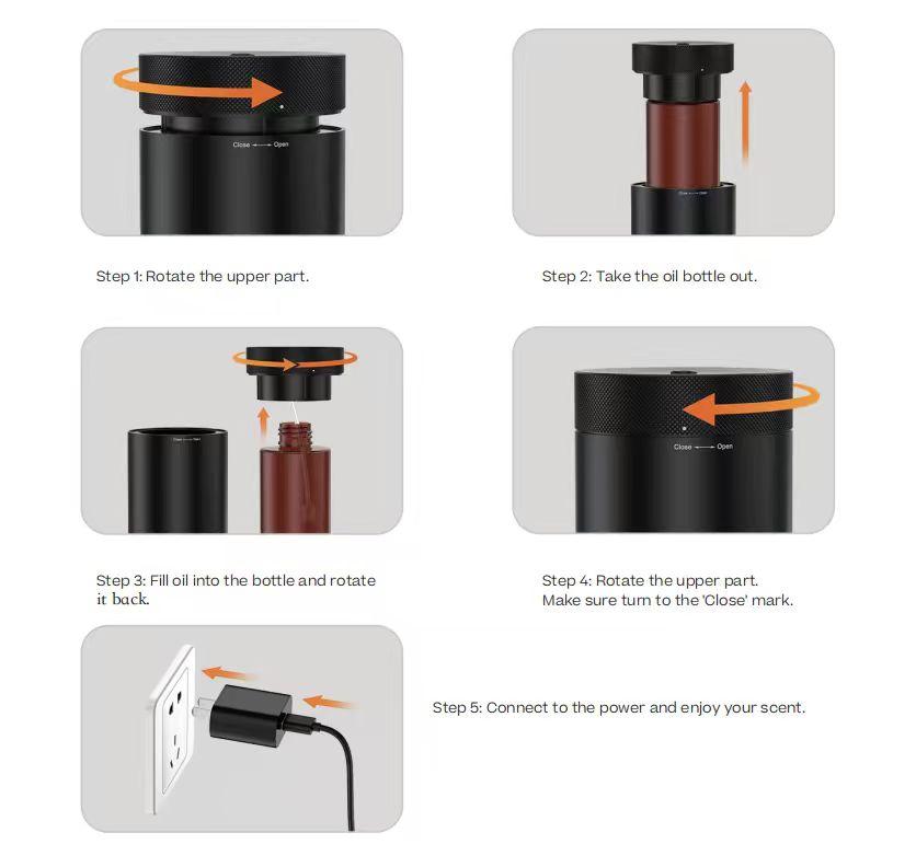 Unlock That “I Have My Life Together” Fragrance  | 1000 Sq Ft Hotel Scent Diffuser + 3 Luxury Oil Set