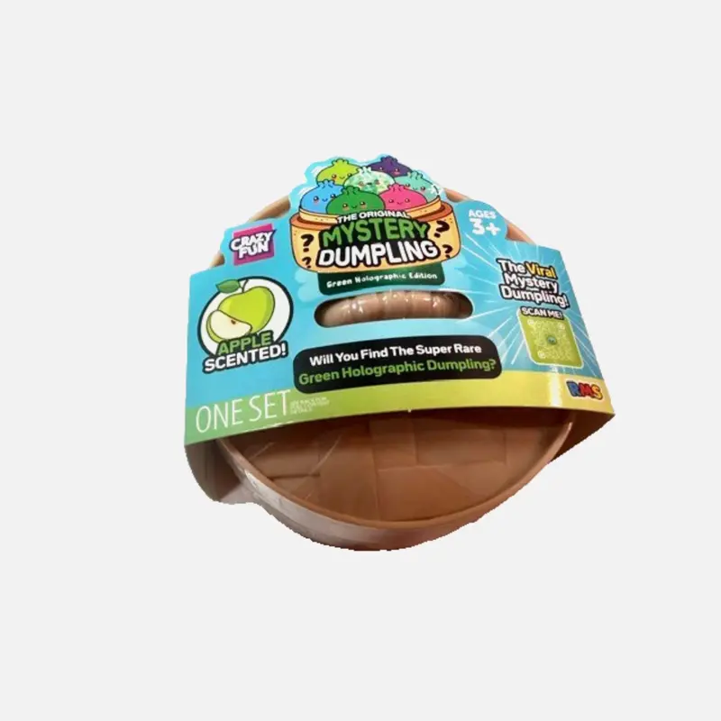 Original Mystery Dumpling squish green holographic edition