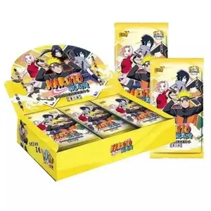Naruto Kayou Tier 1 Wave 2 Booster Box Official Anime Cards TCG CCG Collectible Playing/Trading Cards Second Bullet 36 Packs per Box 5 Cards per Pack Naruto & Sasuke