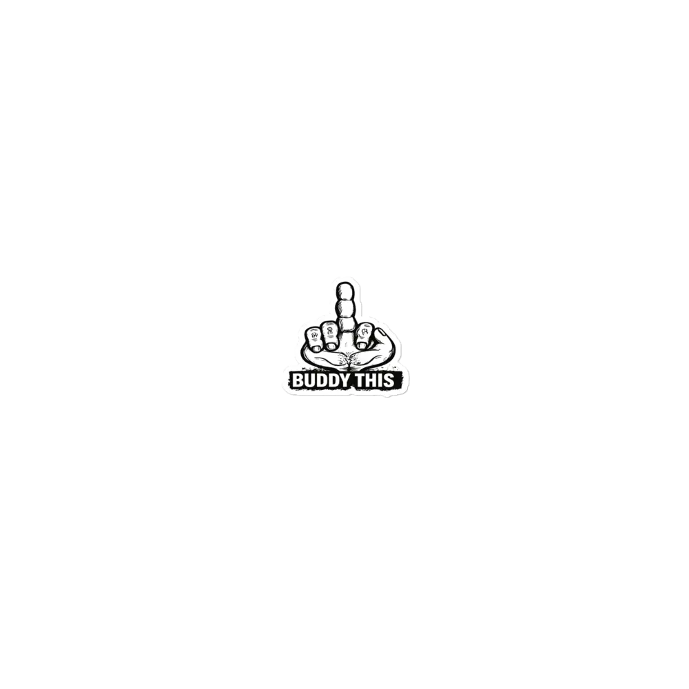 Buddy This Finger Sticker