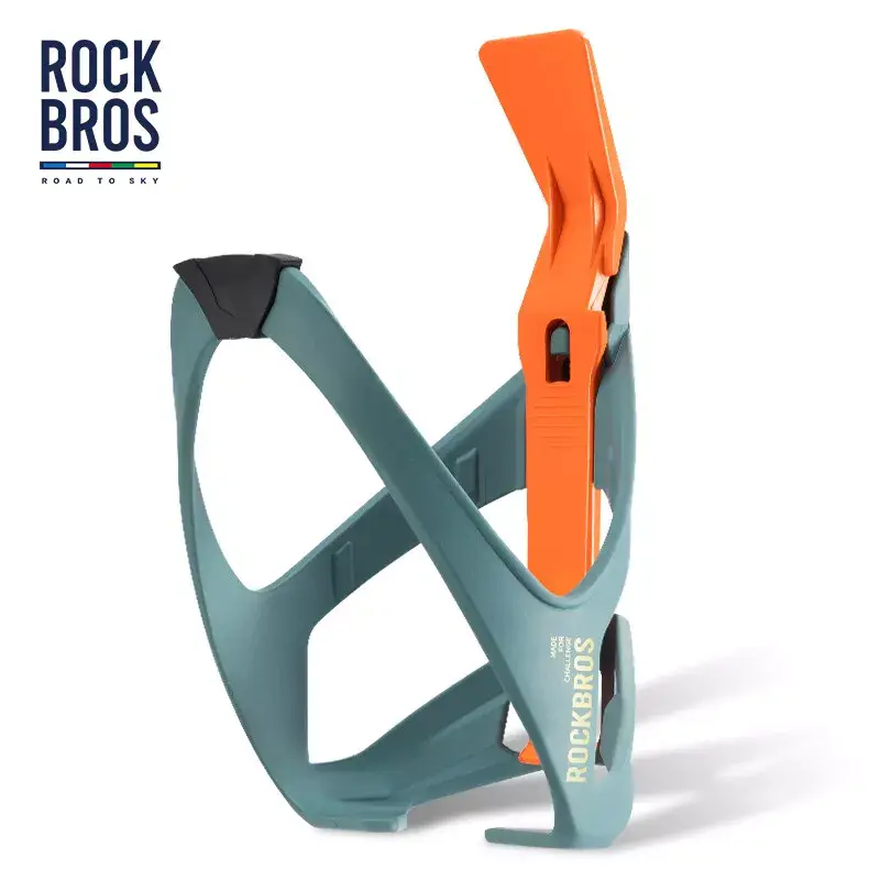 ROCKBROS Road to Sky Fiberglass Bicycle Kettle Holder - Easy-to-Use Water Bottle Cage, Tire Prying Rod, Bike Tools & Equipment, Essential Bike Accessories for Cycling
