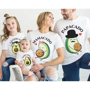 Family Matching Avacado Shirts, Mamacado T-Shirt, Papacado Shirt, Babycado Shirt, Pregnancy Announcement, Avocado Couple Tee