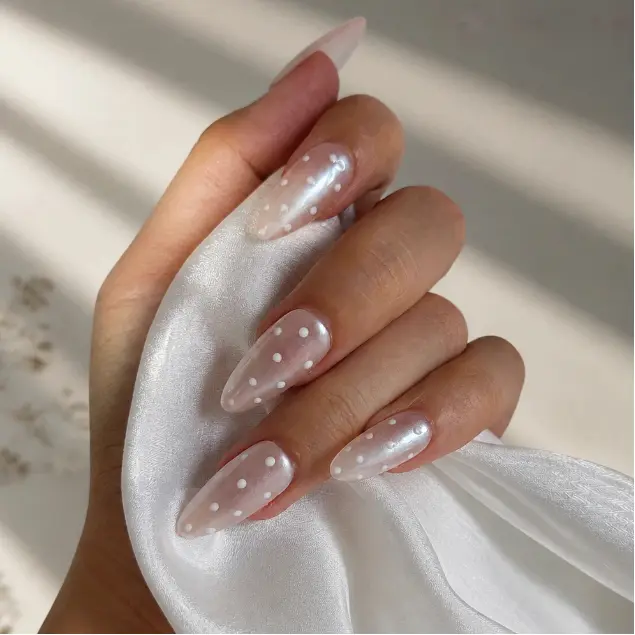 Medium Almond Press On Nails Set for Women, Handmade Reusable Gel Fake Nails with Magnetic Shimmer Effect, Multiple Styles Salon Quality Manicure Kit, Elegant False Nails for Wedding, Date Night, Party & Everyday Wear