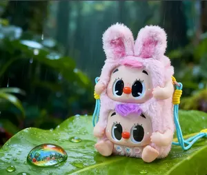 Fangfang Forest Theme Collectible Stuffed Toys, Forest Bag Series, 6+1 Hidden Designs, Polyester Fiber Material, Random Choice for Decorative Use