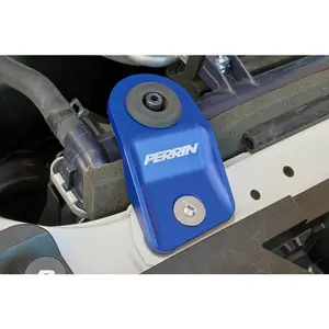 PERRIN 15-21 Subaru WRX/STI / 13-17 Crosstrek / 12-16 Impreza Upper Radiator Bracket Set - Blue