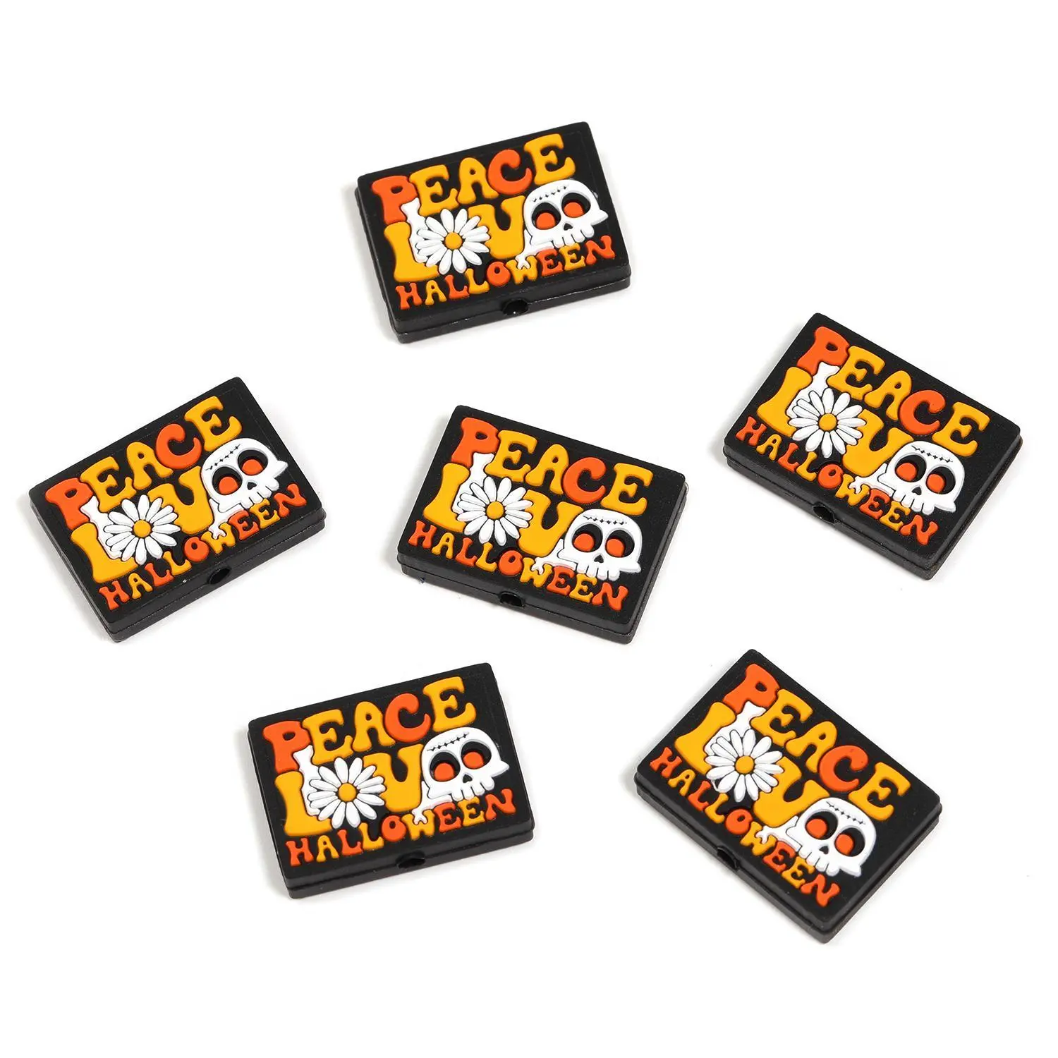 58.PZ388010/ Peace Love Halloween/10PCS