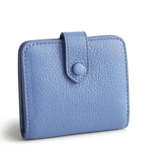 Vera Bradley Women's Leather Small Tab Wallet Quiet Harbor