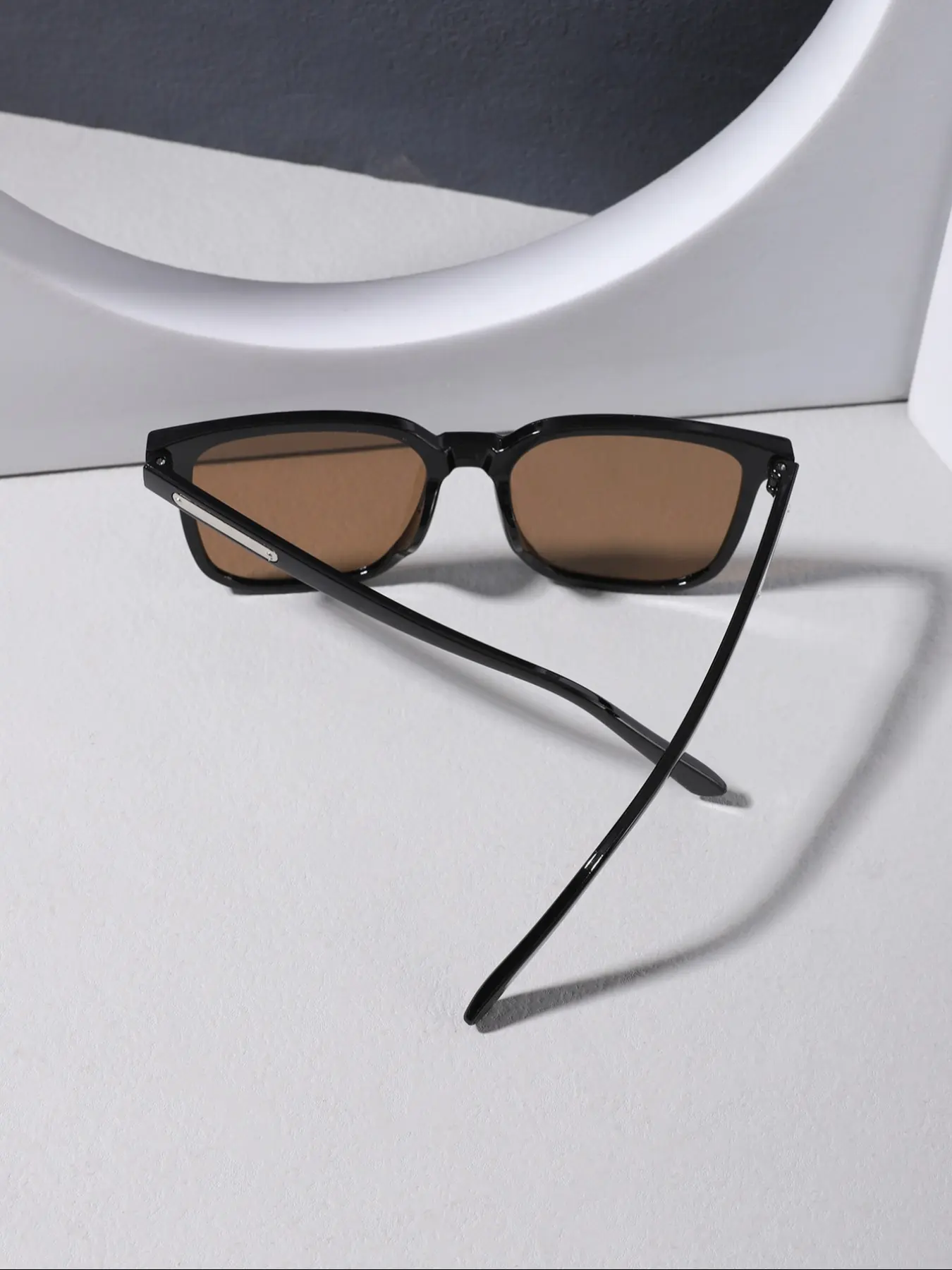 Square Sunglasses with Ultralight Plastic Frame and UV400 Protection WISTON XL Z87 Full Rim Rectangular Sunglasses for Wide  main image 2