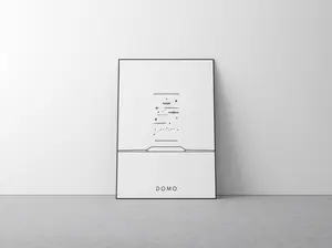 EXPLODED WATCH B&W 16X22