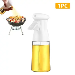 Oil Spray Bottle Kitchen Household Air Fryer Barbecue Edible Oil Glass Spray Pot Spray Mist Spray Pot