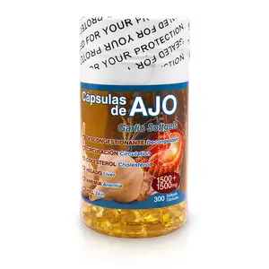 1 GARLIC OIL SOFTGEL CAPSULES x 300 1500mg