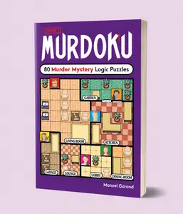 Murdoku: 80 Murder Mystery Logic Puzzles -- Manuel Garand - Paperback