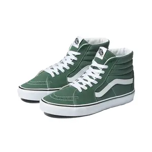 VANS Men's Sk8 Hi Color Theory Duck Green Casual Trainers, Footwear