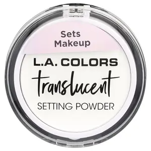 L.A. Colors Setting Powder, CSP370 Translucent, 0.25 oz (7 g) L.A. Colors Setting Powder, CSP370 Translucent, 0.25 oz (7 g)
