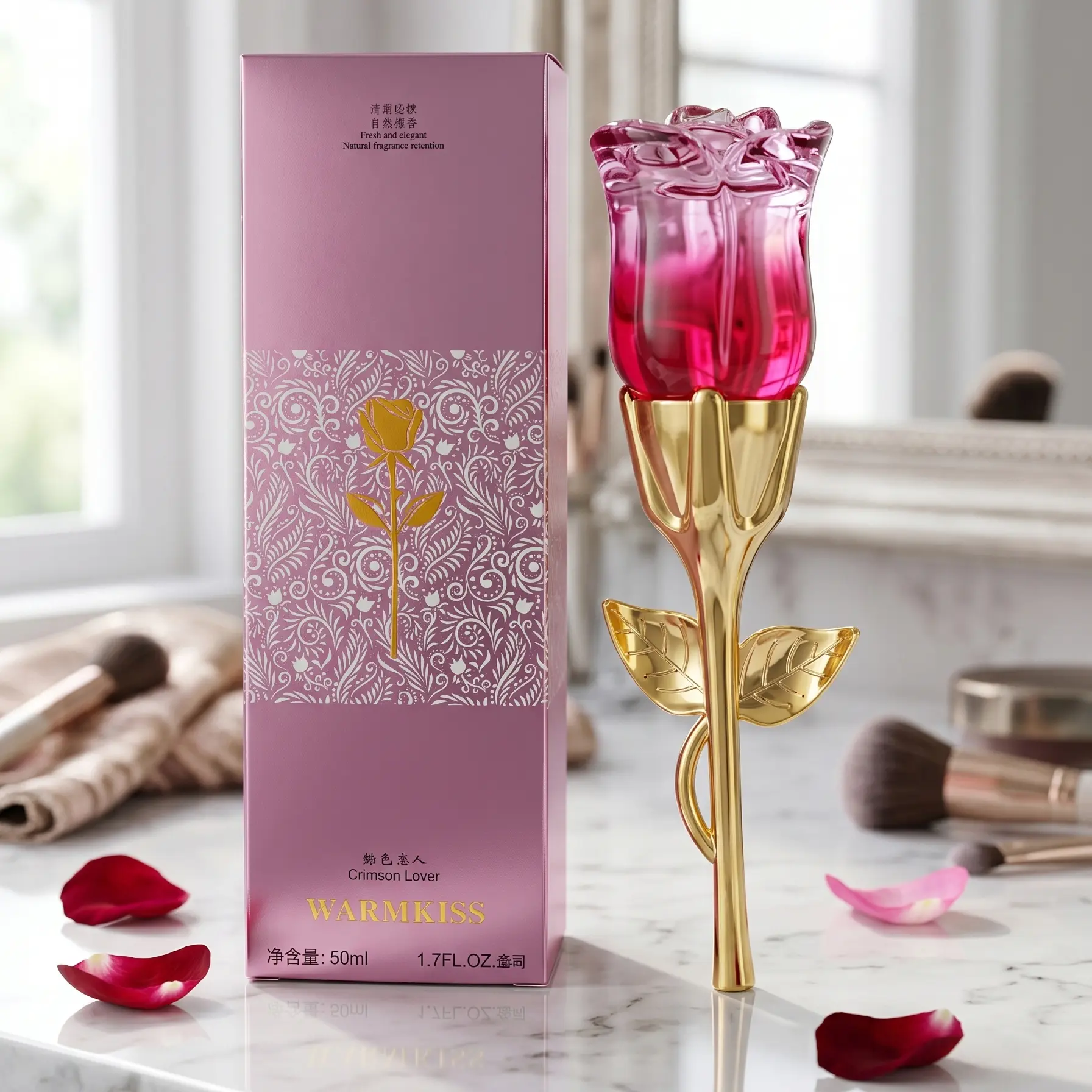 Crimson Lovers Rose Women's Perfume Lasting Fragrance Floral Notes Mother's Day Gift Perfume Couple Lovers Dating Perfume