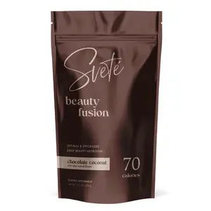 Svete Beauty Multi Collagen Superfood Peptides for Women Hydrolized Protein Powder Anti-Aging Skin, Hair, Probiotics, VIT C, Biotin, Hyaluronic Acid, CoQ10, Chocolate Keto Drink Skin Care