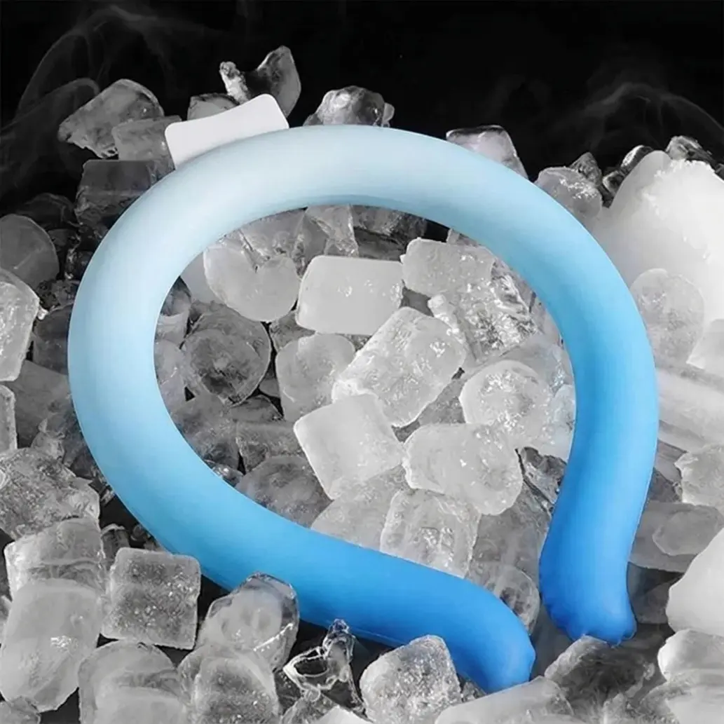 Cold Neck Ring, Summer Cooling Neck Ring, Outdoor Activities And Exercise Cooling Neck Ring, Ice Packs, Cooling Pads, Ice Compress