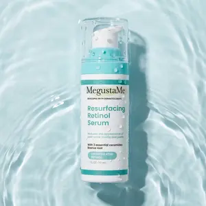 Resurfacing Retinol Serum 1oz - 3 Essential Ceramides & Licorice Root, Reduces Acne Marks & Pores