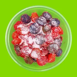 KOOL-GUSHIES - STRAWBERRY [DRY] SWEET CANDY