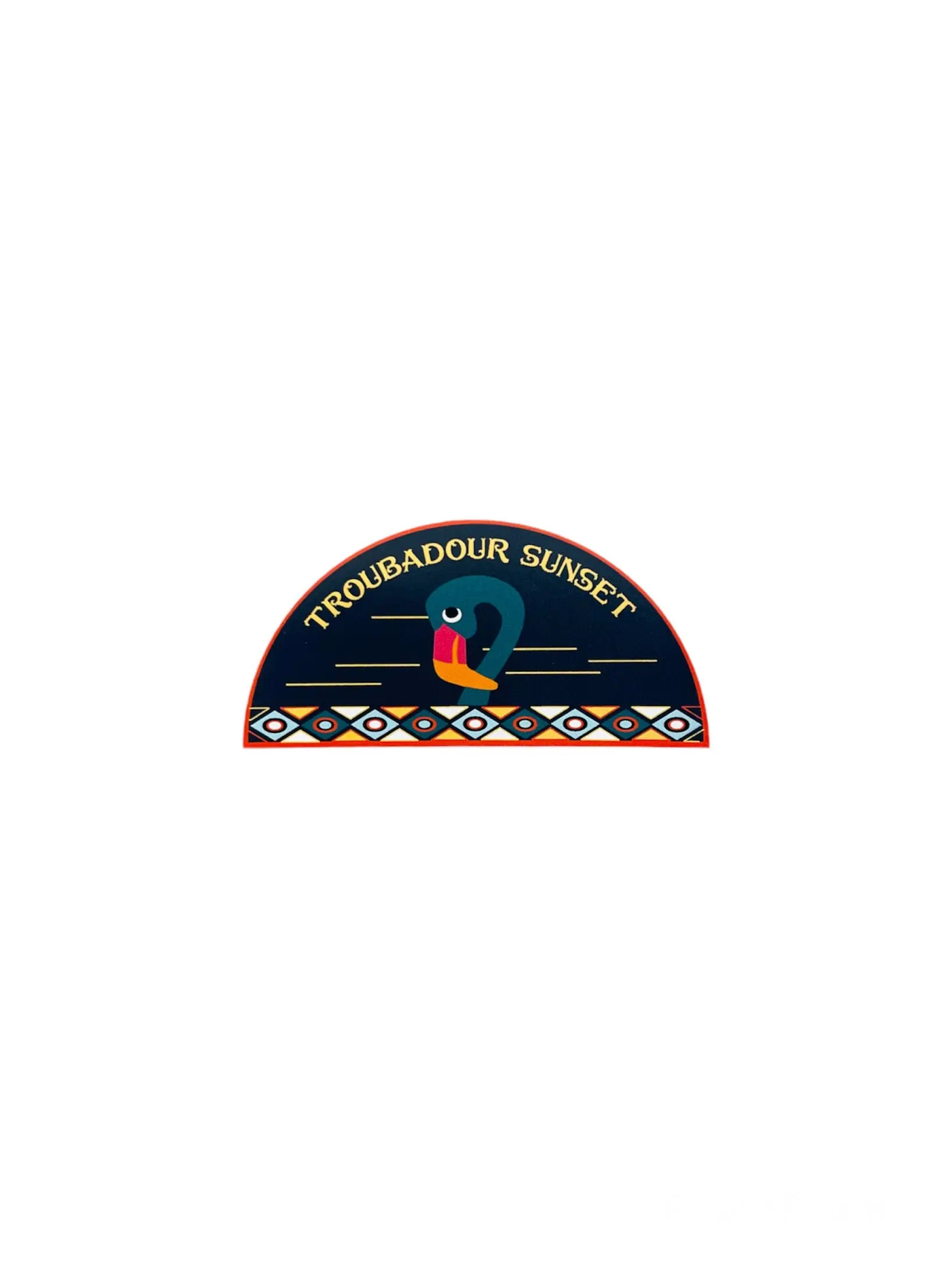 TROUBADOUR SUNSET DECAL