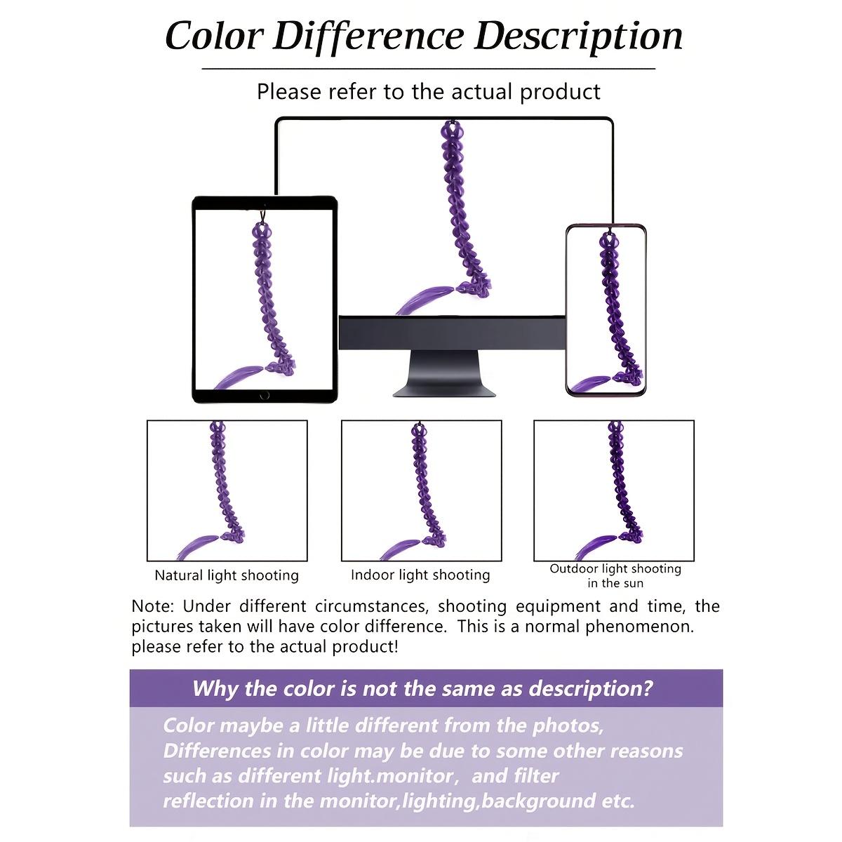 32-Inch Long Braid Ponytail Wig Kpop Cosplay Anime Y2K Style Purple Extensions Easily Clip In for Stylish Looks, Perfect for Cosplay Or Christmas Costumes
